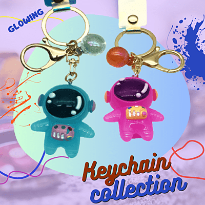 Glowing Astronaut Keychain Glowing Astronaut Keychain
