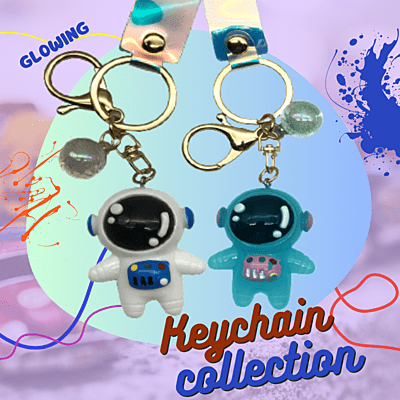 Glowing Astronaut Keychain Glowing Astronaut Keychain