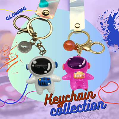 Glowing Astronaut Keychain Glowing Astronaut Keychain