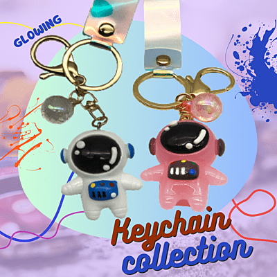 Glowing Astronaut Keychain Glowing Astronaut Keychain