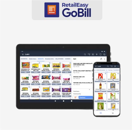 GoFrugal GoBill Android / Windows - OnPremise