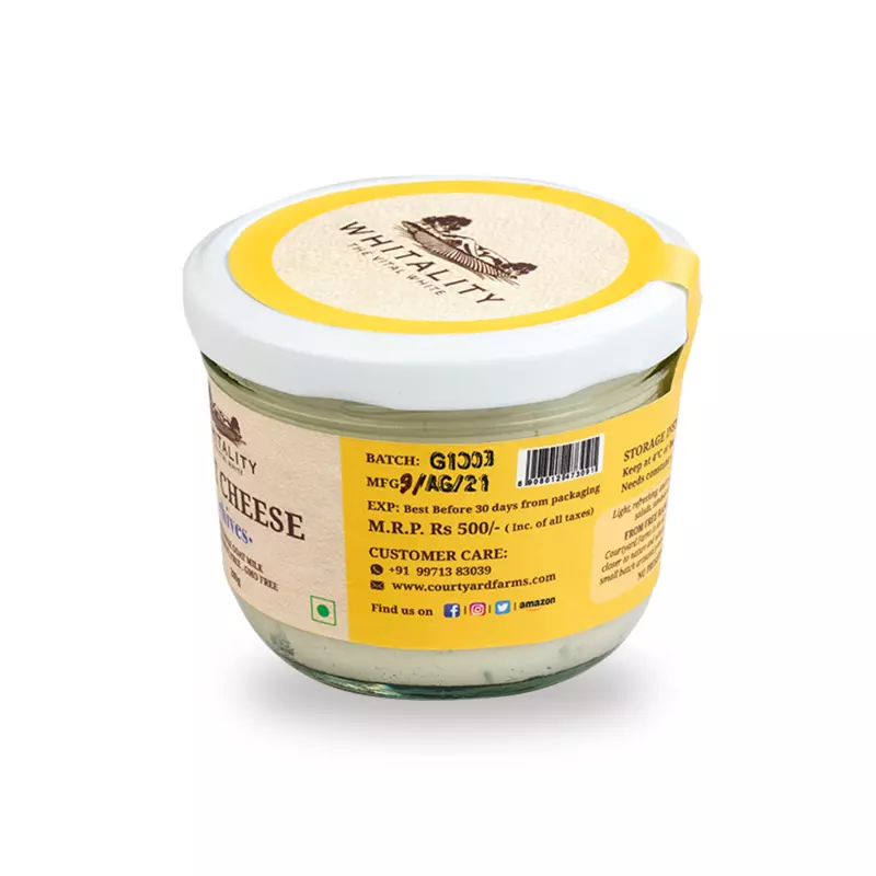 Chevre Fresh Goat Cheese - Fresh Chives 200 Gms