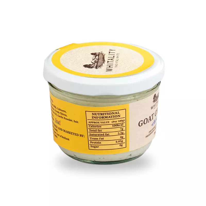 Chevre Fresh Goat Cheese - Fresh Chives 200 Gms