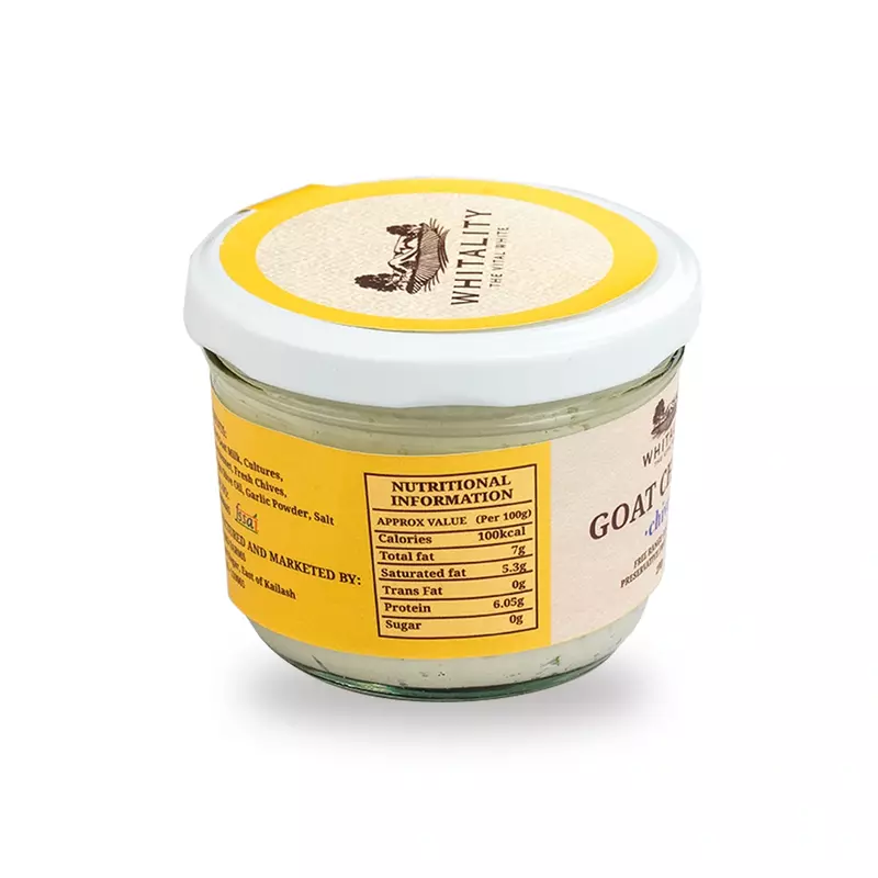 Chevre With Fresh Chives - Courtyard Farms