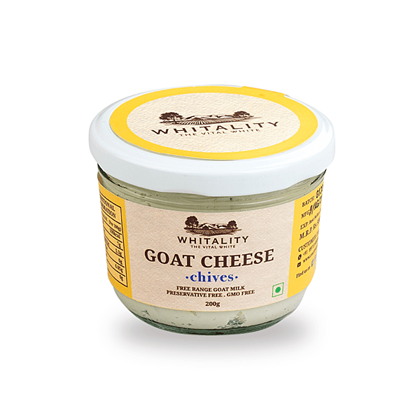 Chevre Fresh Goat Cheese - Fresh Chives 200 Gms