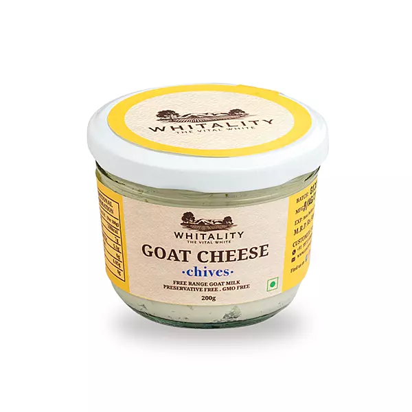 Chevre Fresh Goat Cheese - Fresh Chives 200 Gms