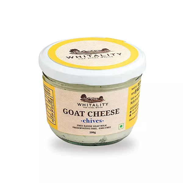 Chevre With Fresh Chives - Courtyard Farms