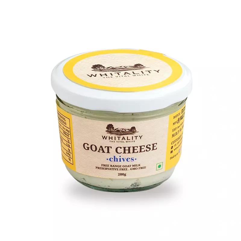 Chevre With Fresh Chives - Courtyard Farms