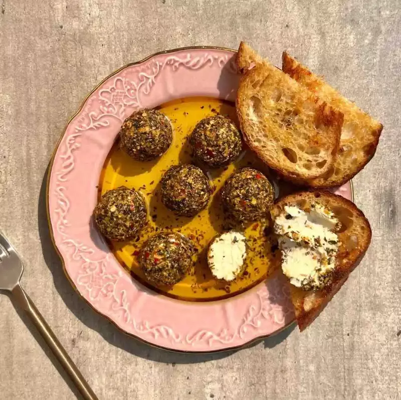 Chevre – Goat Cheese Truffles - Eleftheria