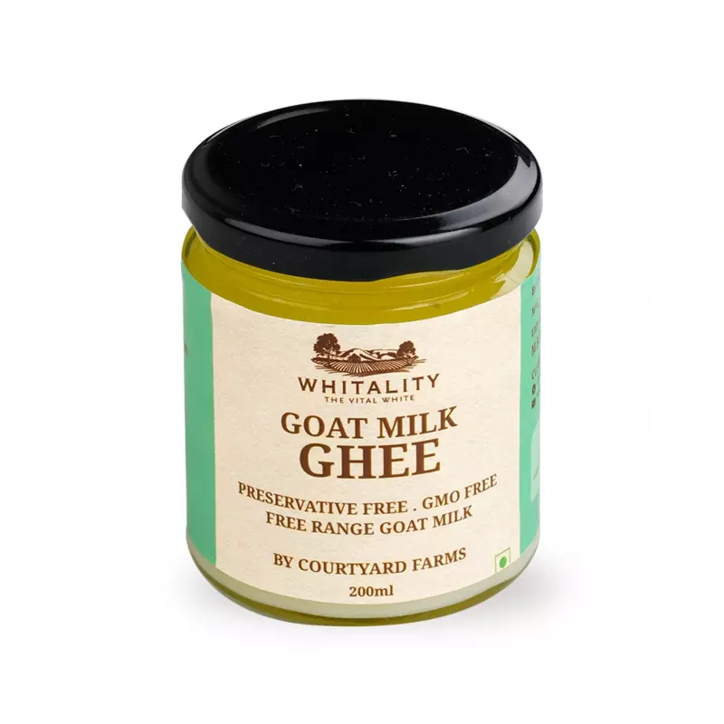 Goat Milk Ghee 200 ml - Courtyard Farms