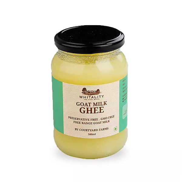 Goat Milk Ghee 500 ml - Courtyard Farms