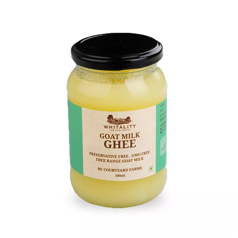 Goat Milk Ghee 500 ml - Courtyard Farms