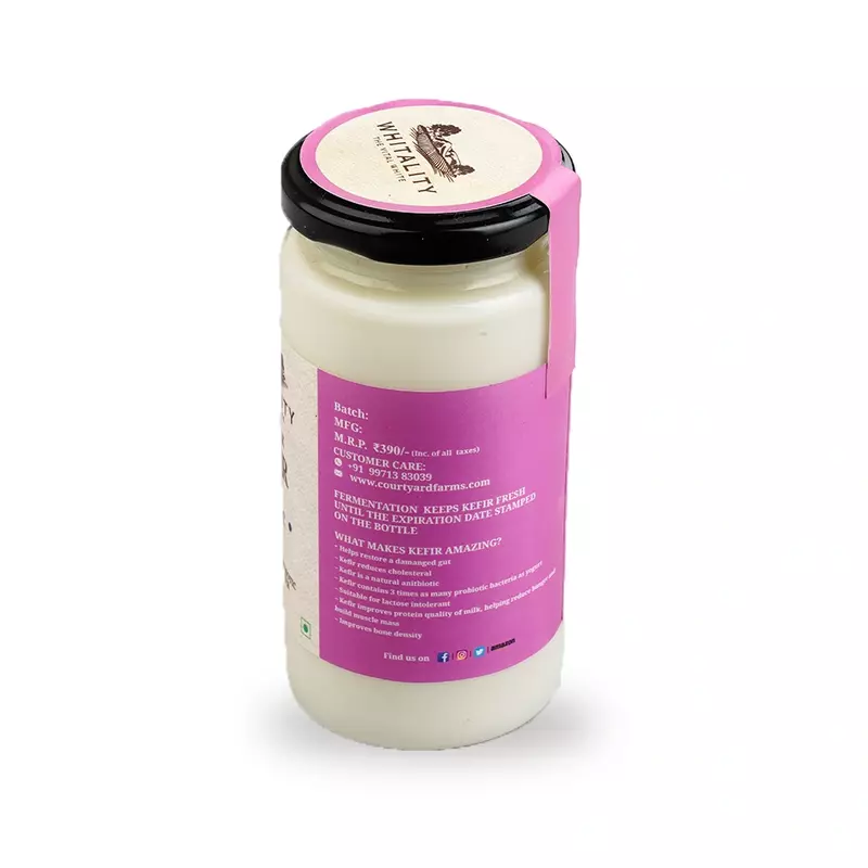 Goat Milk Kefir - Classic 400ml - Courtyard Farms