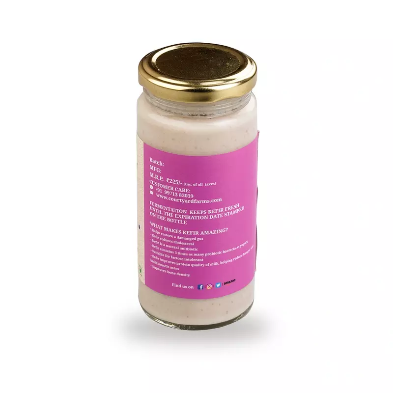 Goat Milk Kefir - Classic 400ml - Courtyard Farms