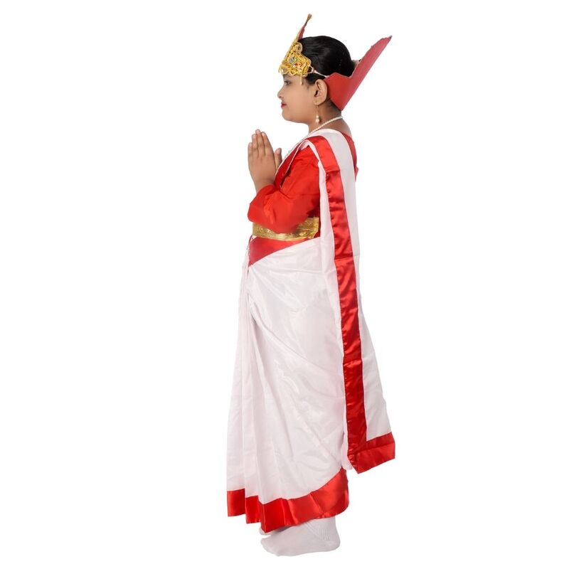 Goddess Saraswati Mata Fancy Dress Costume Goddess Saraswati Mata Fancy Dress Costume