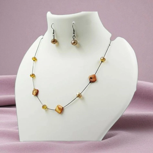 Sparkling Jewelry Set-Necklace & Earrings