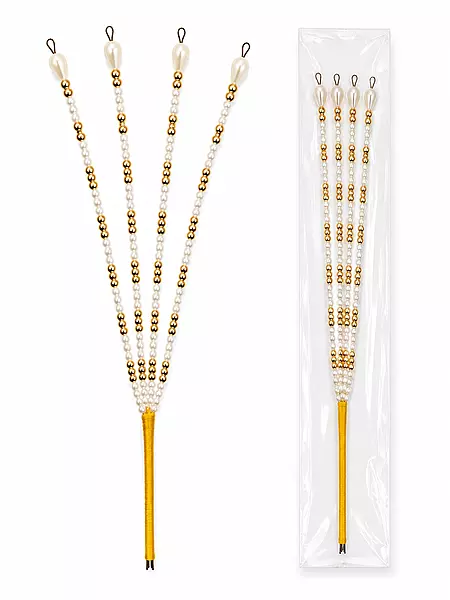 Pearl & Gold Sticks
