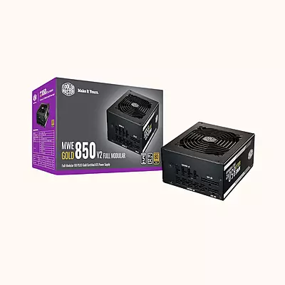 Gold V2 Power Supply - Fully Modular | 80 Plus Gold Certified | 120mm| 850GOLD