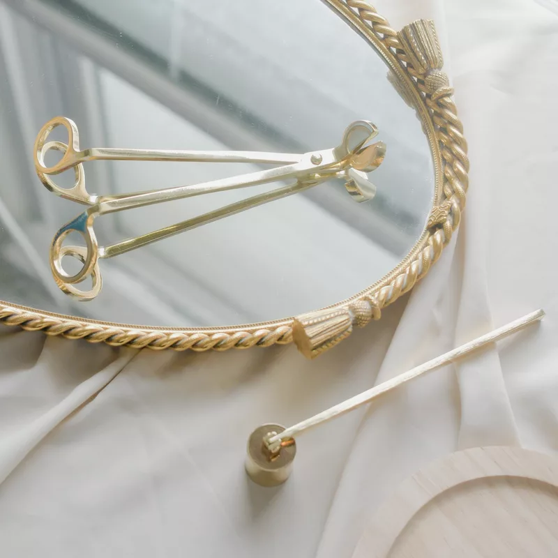 Candle Accessory - Wick Cutter (Gold)