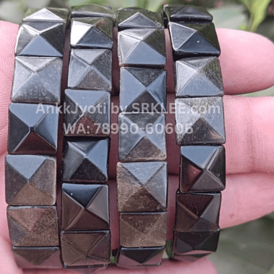 Golden Obsidian Pyramid Bracelet Golden Obsidian Pyramid Bracelet