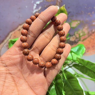 Brown GoldStone Crystal Bracelet