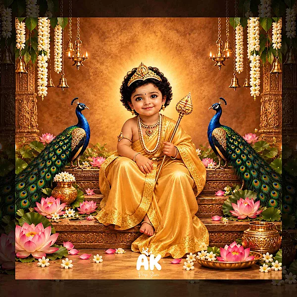 Golden Vel Murugan