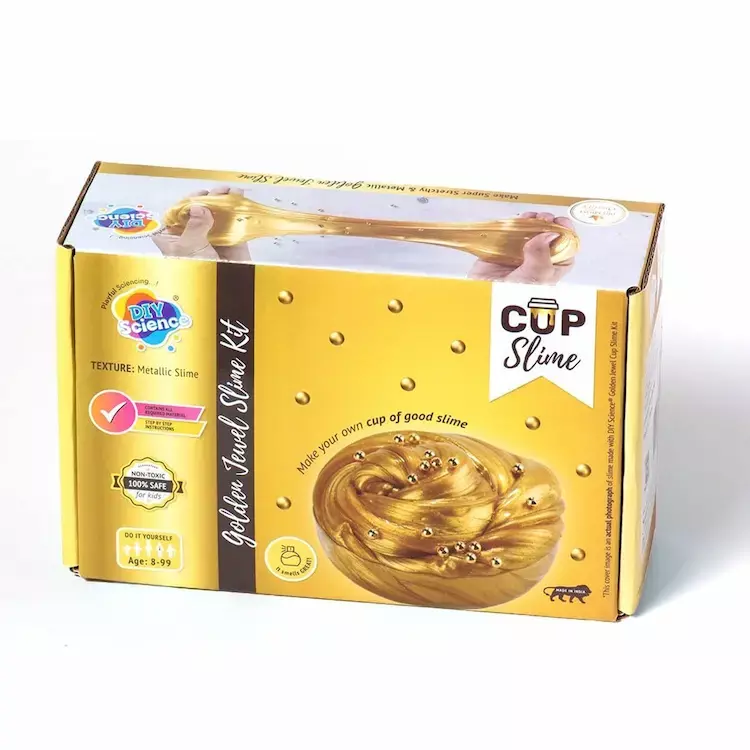 Golden jewel slime kit