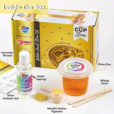 Golden jewel slime kit