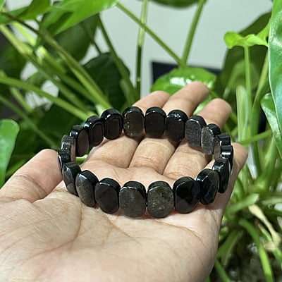 Gold sheen Obsidian Crystal