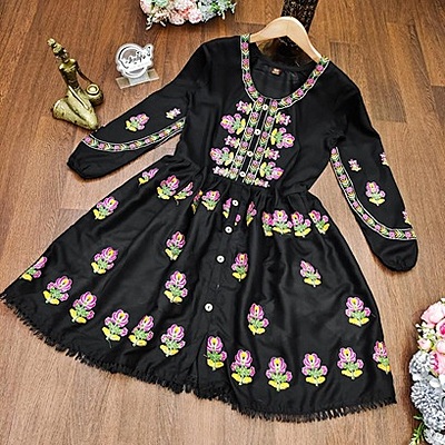 Gorgeous Embroidered Dress Catalogue 1-Black-3 Gorgeous Embroidered Dress Catalogue 1-Black-3