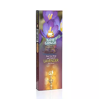 Gou Ganga Agarbatti (Lavender), 90 Sticks