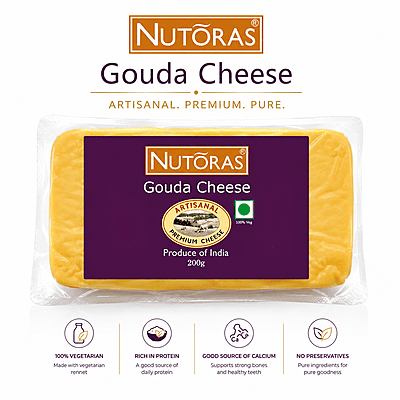 Nutoras Cheese Gouda 200G Nutoras Cheese Gouda 200G