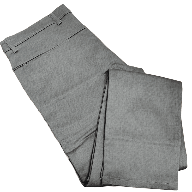 Gray Self Design Pant