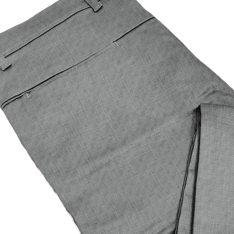 Gray Self Design Pant