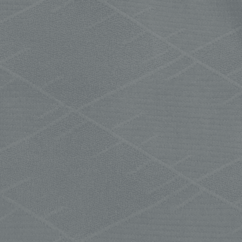 Gray Self Design Round Neck Tshirt