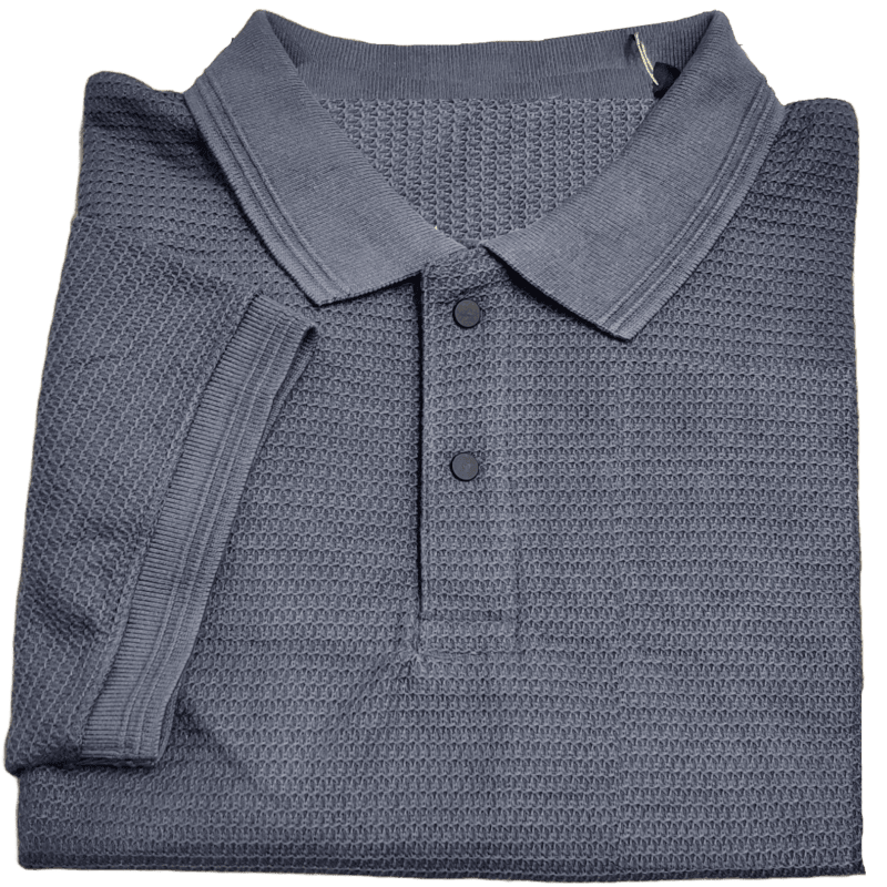 Gray Self Design Tshirt