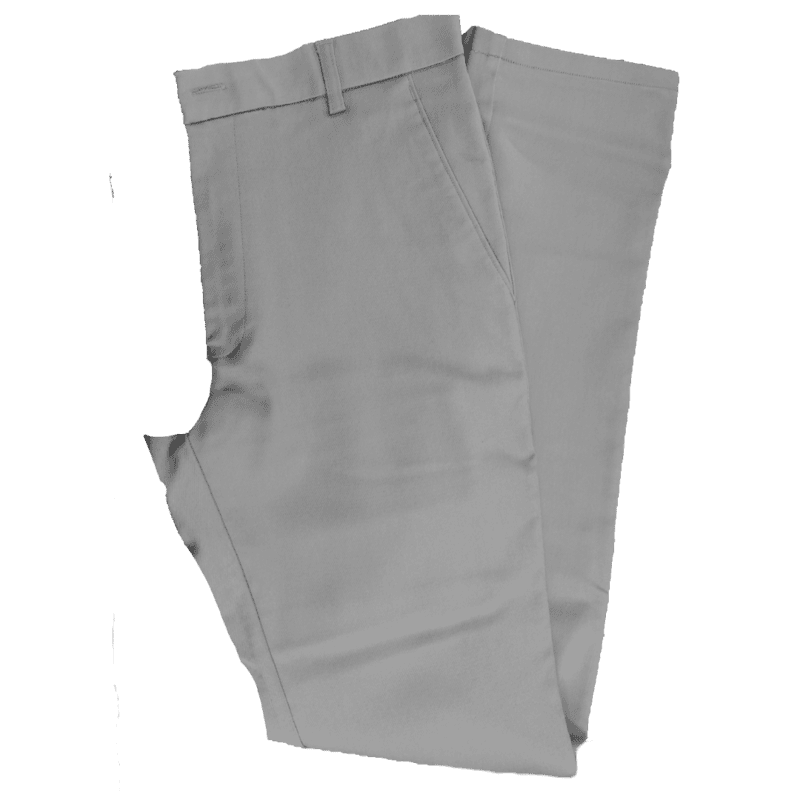 Gray Plain Pant