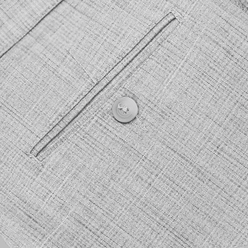 GRAY SELF DESIGN PANT