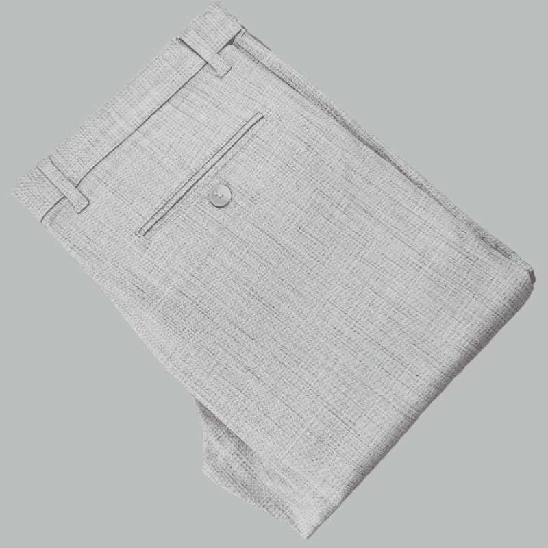 GRAY SELF DESIGN PANT