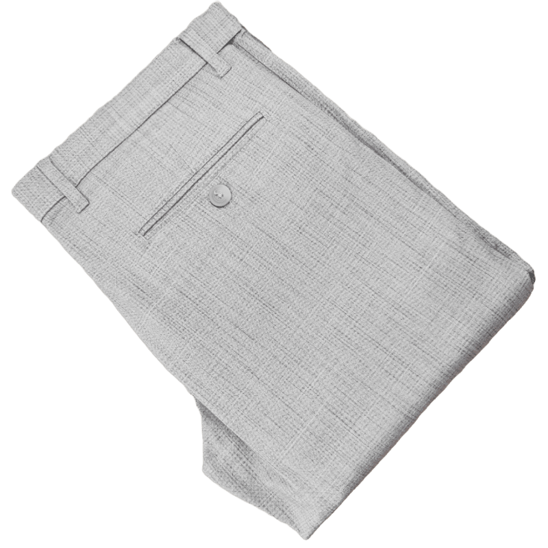 GRAY SELF DESIGN PANT