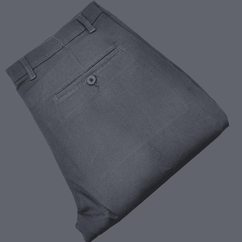 GRAY SELF DESIGN PANT
