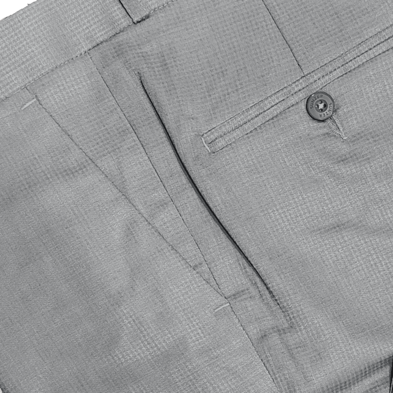 GRAY SELF DESIGN PANT