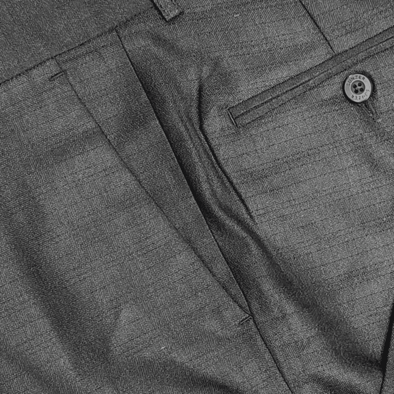 GRAY SELF DESIGN PANT