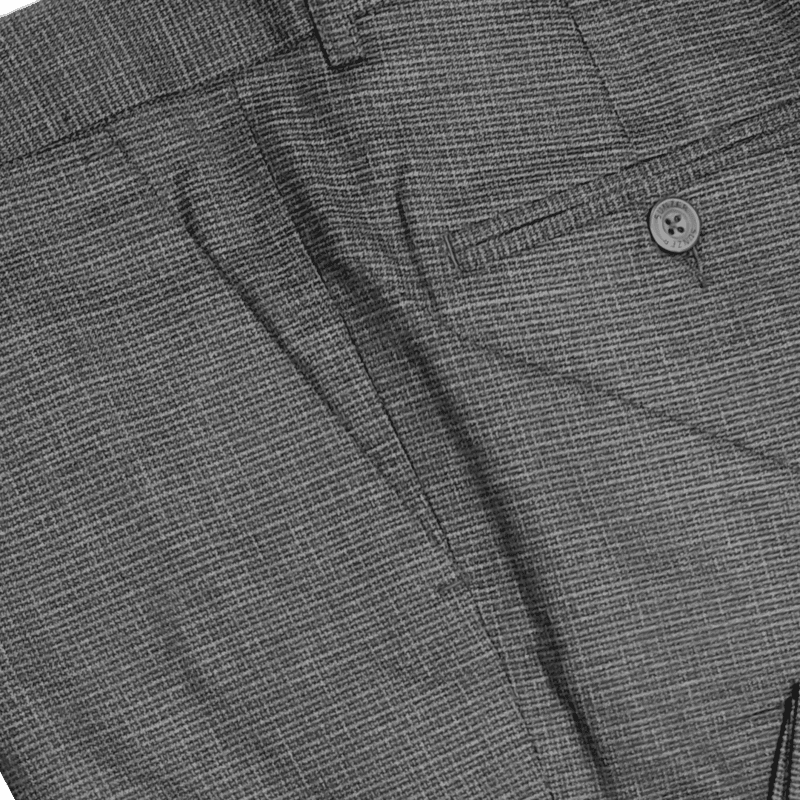 GRAY SELF DESIGN PANT