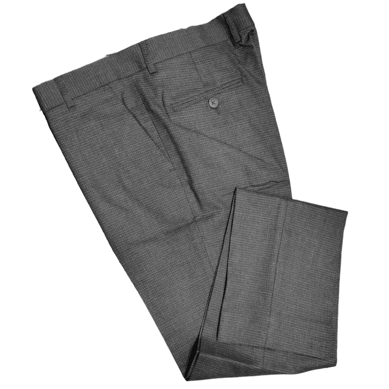 GRAY SELF DESIGN PANT