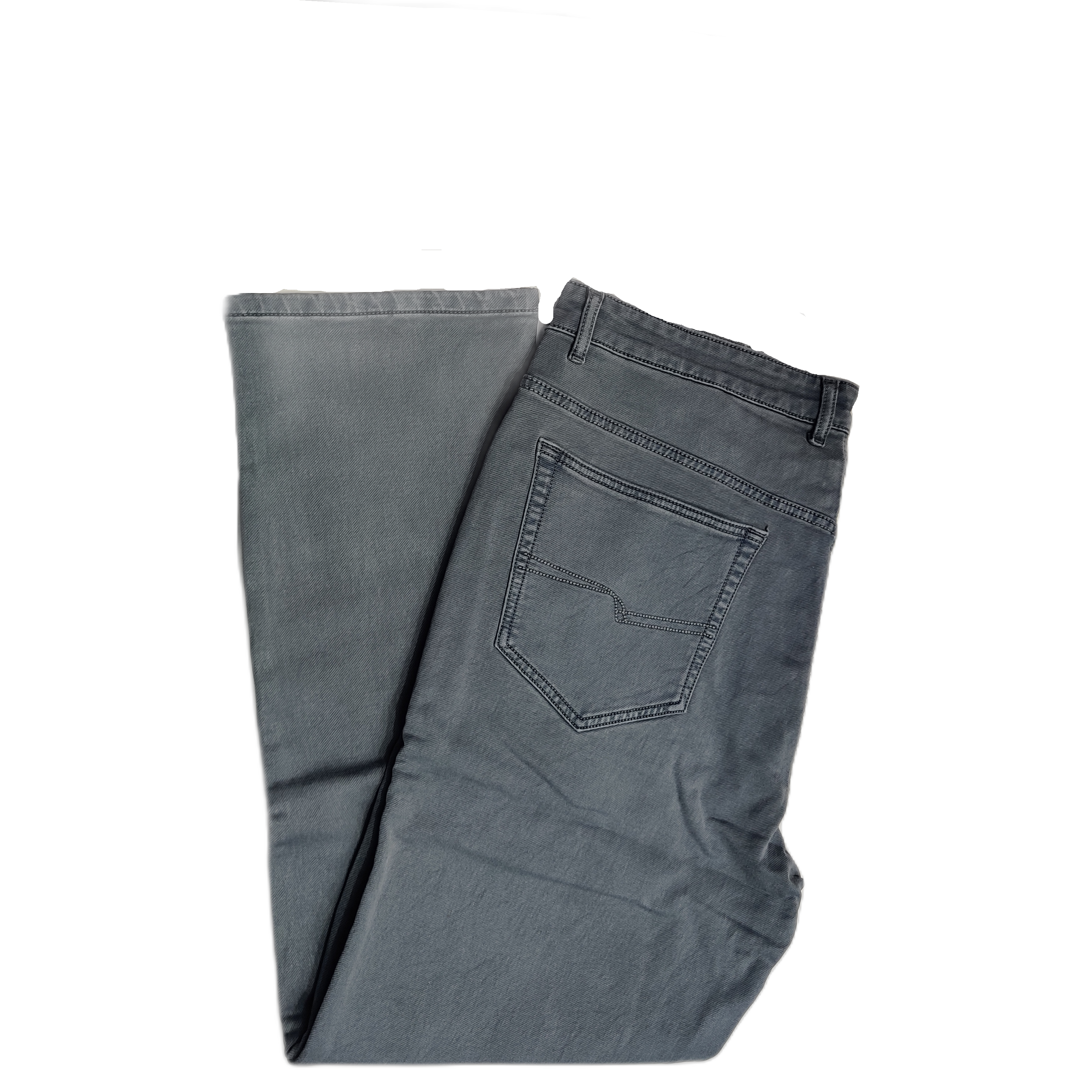 Gray Plain Jeans