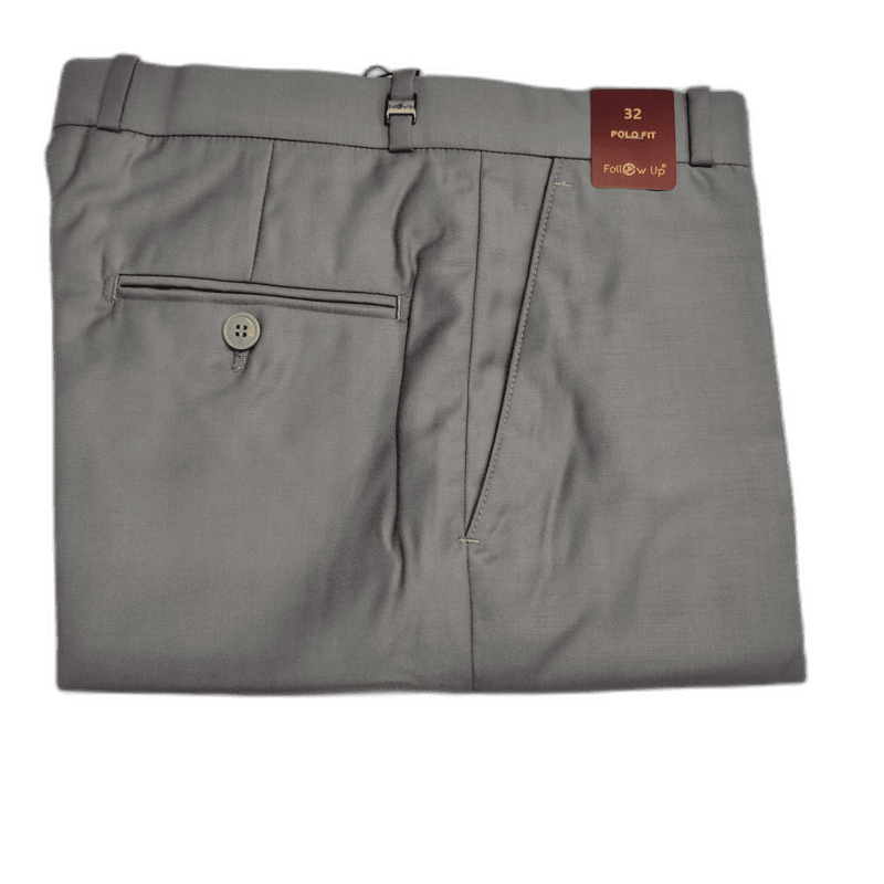 Gray Plain Pant