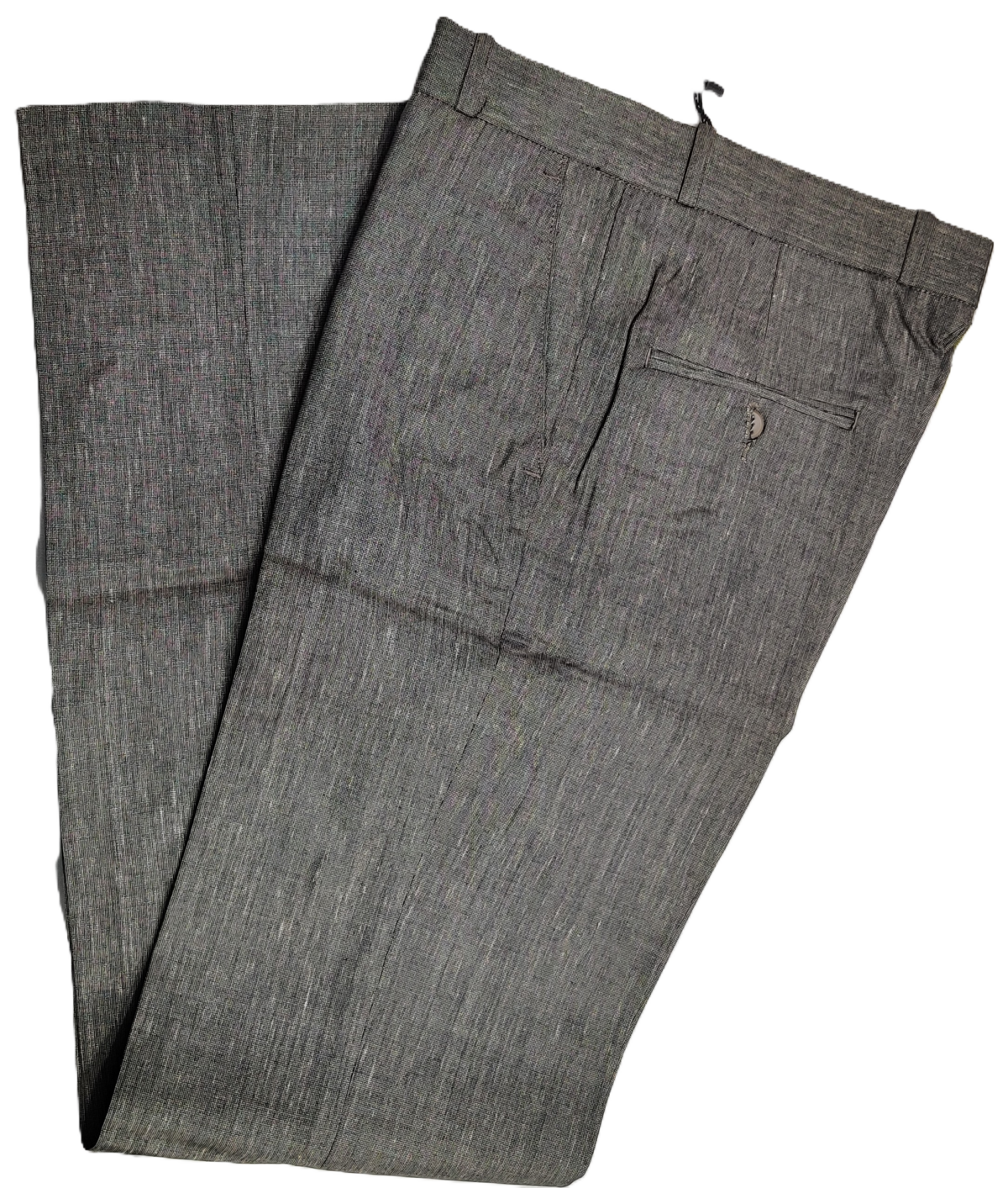 Gray Self Design Pant