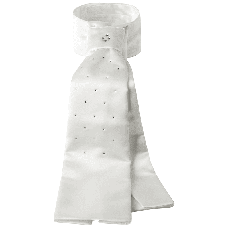 ELT Plastron Grazia Stock Tie Child/White