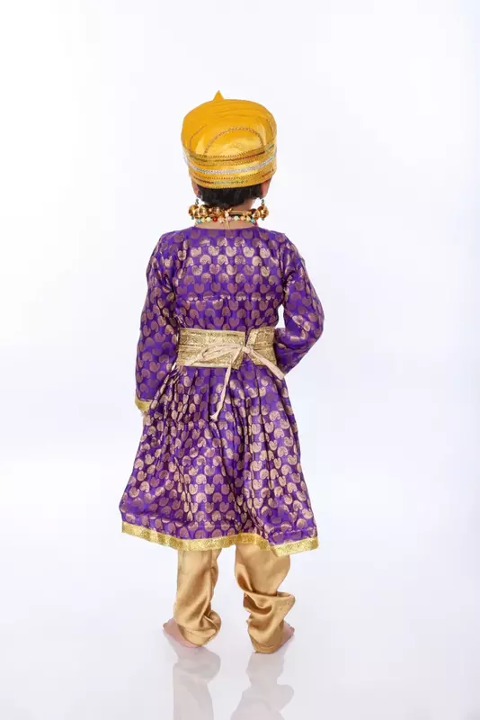 King Akbar Fancy Dress Costume For Boys